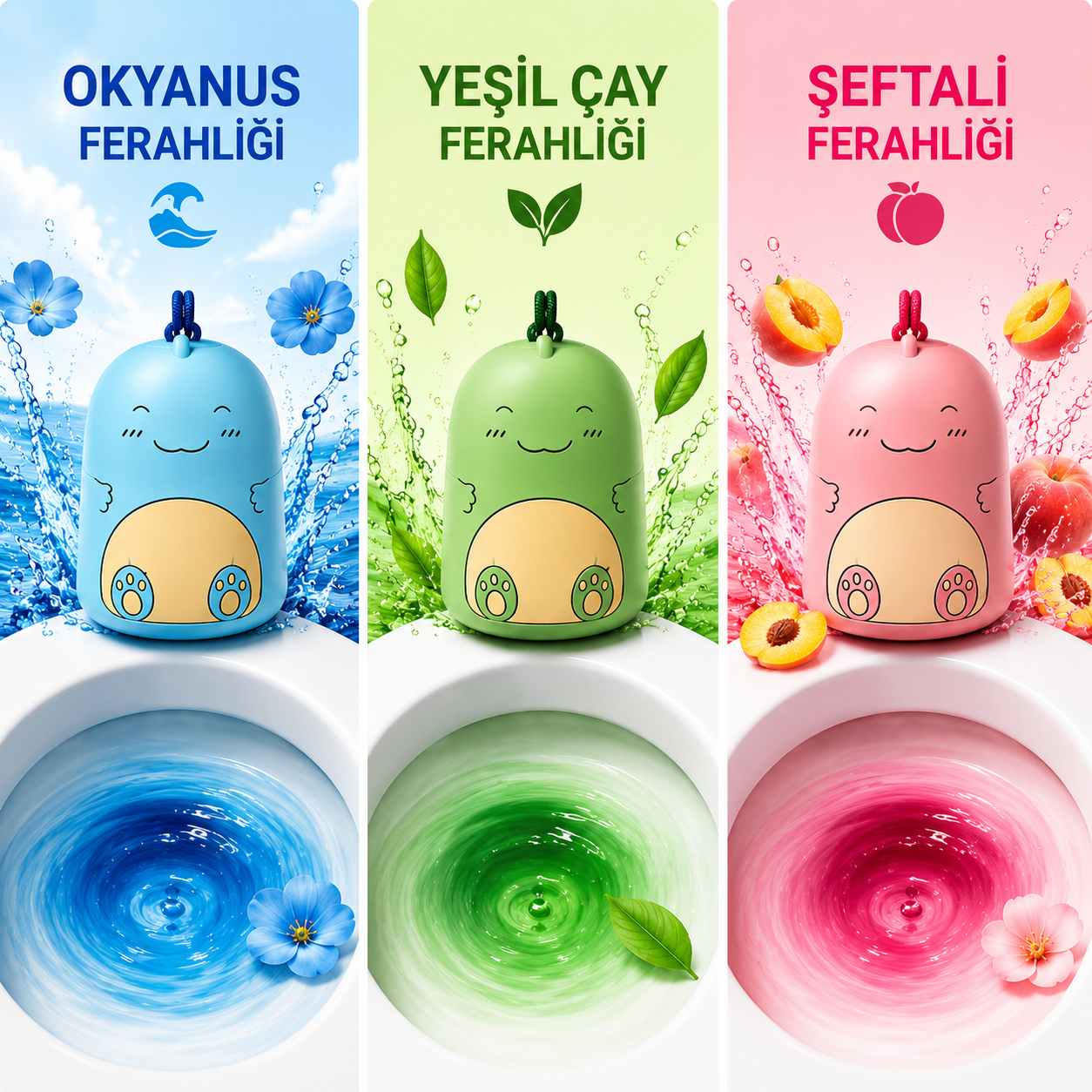 Güçlü Otomatik Tuvalet Temizleyici™